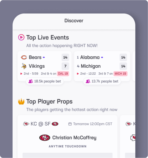 Discover Screen